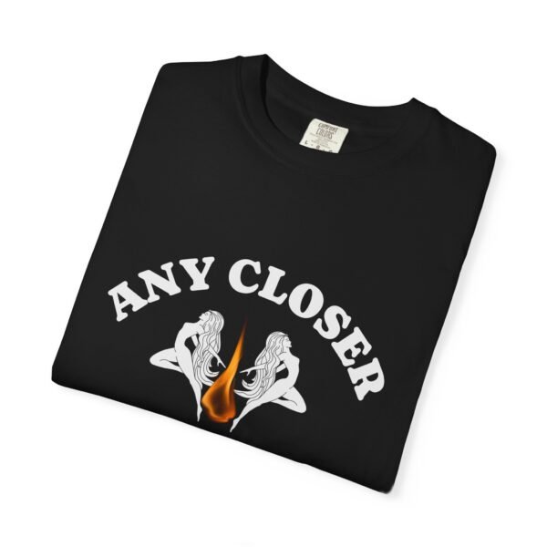 Unisex Flame Connection T-Shirt - Trendy Graphic Tee for Couples, Perfect Gift for Anniversaries, Valentine's Day, or Just Because, LGBTQIA - Image 3