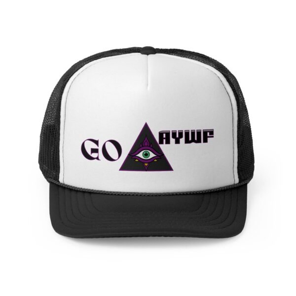 Mystical Trucker Cap with Eye Design, Brand, Trendy Outdoor Hat for Festivals, Unique Gift for Adventurers, Statement Accessory - Image 15