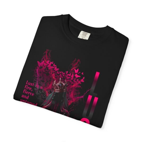 Artistic Unisex T-Shirt with Lust Design, Unique Graphic Tee for Self-Expression, Perfect Gift for Birthdays, Anniversaries, and Art Lovers, LGBTQIA - Image 7