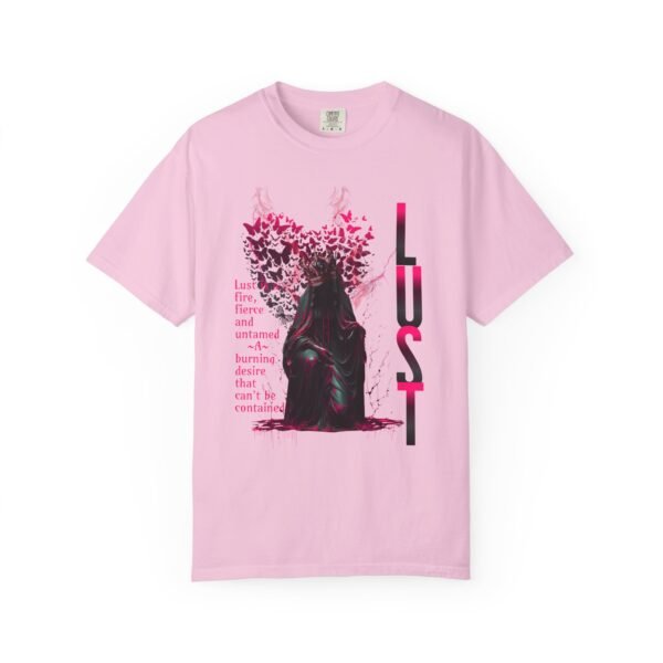 Artistic Unisex T-Shirt with Lust Design, Unique Graphic Tee for Self-Expression, Perfect Gift for Birthdays, Anniversaries, and Art Lovers, LGBTQIA - Image 9