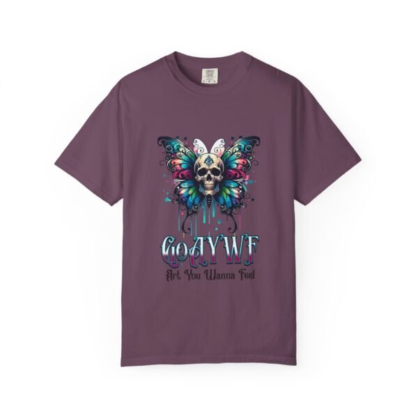 Brand Skull Butterfly T-Shirt - Bohemian Style Tee, Unisex Graphic Tee, Vintage-Inspired Shirt, Festival Wear, Gift for Music Lovers, LGBTQIA - Image 25
