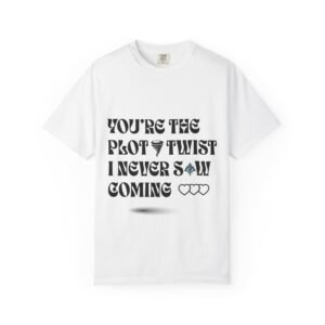 Plot Twist Unisex T-Shirt - Funny Gift for Friends, Casual Wear, Birthday Present, Unique Humor Tee, Gift for Book Lovers, LGBTQIA