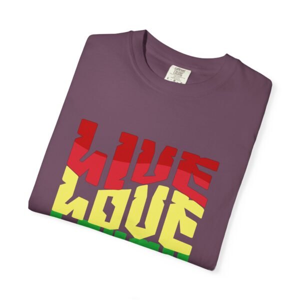 Vibrant Unisex T-Shirt - 'Live Love Laugh Loud' - Perfect for Pride, Festivals, Casual Days, Gift Idea, Statement Tee, LGBTQIA - Image 15
