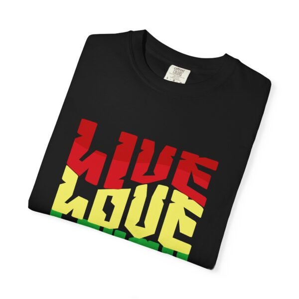 Vibrant Unisex T-Shirt - 'Live Love Laugh Loud' - Perfect for Pride, Festivals, Casual Days, Gift Idea, Statement Tee, LGBTQIA - Image 7