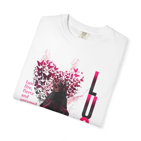 Artistic Unisex T-Shirt with Lust Design, Unique Graphic Tee for Self-Expression, Perfect Gift for Birthdays, Anniversaries, and Art Lovers, LGBTQIA - Image 3
