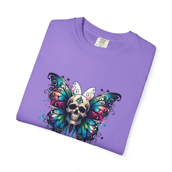 Brand Skull Butterfly T-Shirt - Bohemian Style Tee, Unisex Graphic Tee, Vintage-Inspired Shirt, Festival Wear, Gift for Music Lovers, LGBTQIA - Image 19