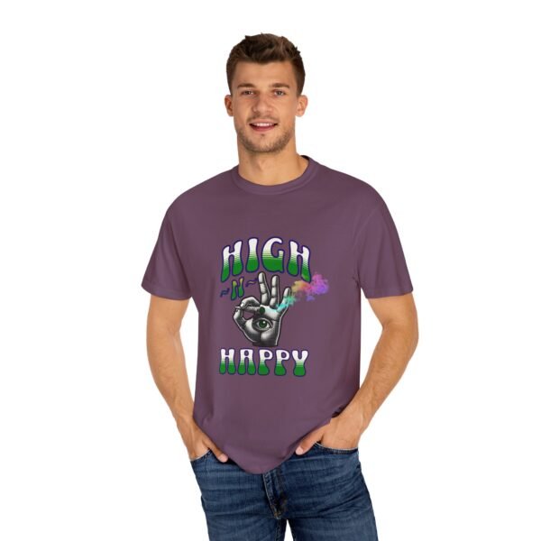 Unisex, High-N-Happy Unisex Garment-Dyed T-Shirt | Chill Vibes Tee | Gift for Friends | 420 Celebration Shirt, Summer Fashion, LGBTQIA - Image 16