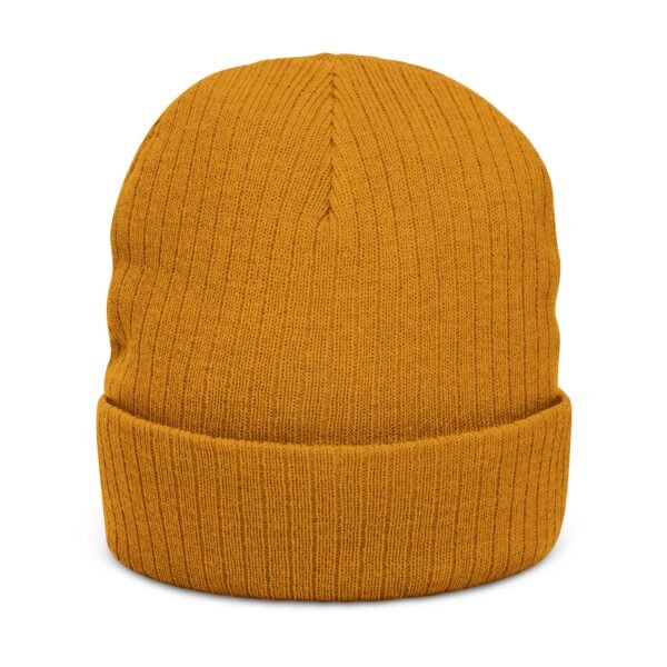 Embroidered Ribbed Beanie - casualwear, Control Freak Gift, Cold Weather Accessory, Trendy Streetwear, Unisex Beanie, LGBTQIA - Image 6