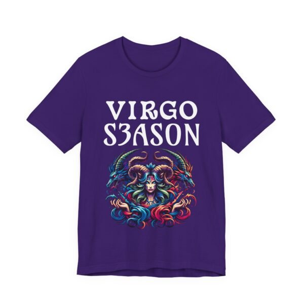 Virgo Season Unisex Tee, Zodiac Shirt, Astrology Tee, Horoscope T-Shirt, Astrology Gift, Birthday Tee, Personalized Horoscope Tee - Image 8