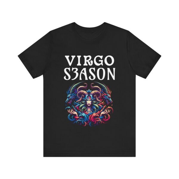 Virgo Season Unisex Tee, Zodiac Shirt, Astrology Tee, Horoscope T-Shirt, Astrology Gift, Birthday Tee, Personalized Horoscope Tee