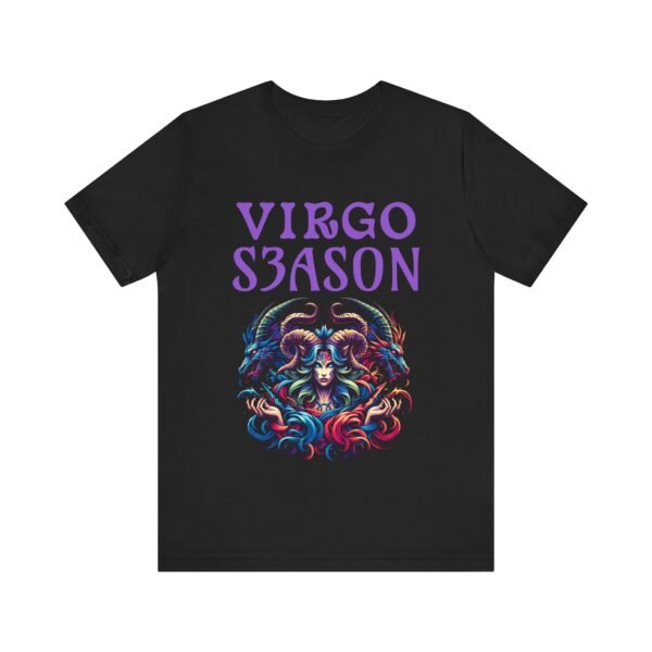 Virgo Season Unisex Tee, Astrology Shirt for Zodiac Lovers, Gift for Birthday Celebrations, Casual Wear, Cute Astrology Outfit
