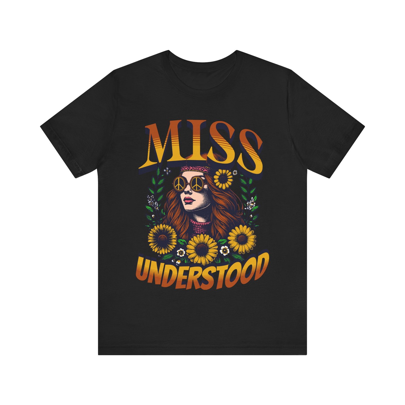 Vintage Sunshine Miss Understood Tee - Floral Graphic T-Shirt, Casual Spring Outfit, Gift for Her, Summer Festival Style, Trendy Streetwear